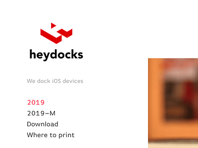 Heydocks Website avenir black basic ff dock feels good iphone launch