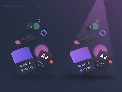 Components Illustration (3D Simulating) design tool illustration js.design ui vector 即时设计