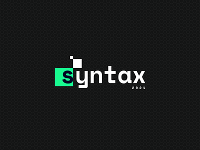 Syntax 2021 - Logo branding event kathmandu logo logo design nepal syntax tech event