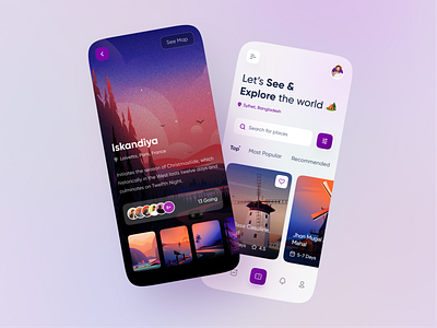 Travel App Exploration ✈️🔥