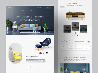 Furniture Ecommerce Web Exploration 🔥🔥