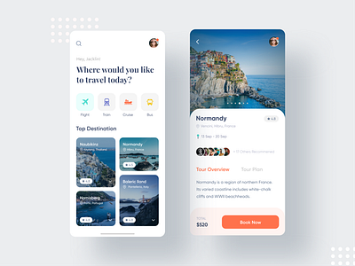 Travel App Exploration corporate agency illustration dribbble best shot ios android interface minimal clean new trend popular trending graphics ui ux kit pricing