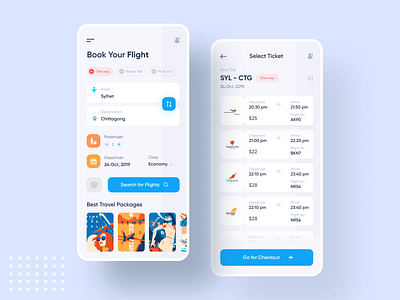 Flight App Exploration booking app creative design design dribbble best shot flight app hotel app interface ios android interface minimal clean new trend mobile app design mobile design popular design popular trending graphics trendy design ui ux kit pricing uidesign ux design uxdesign