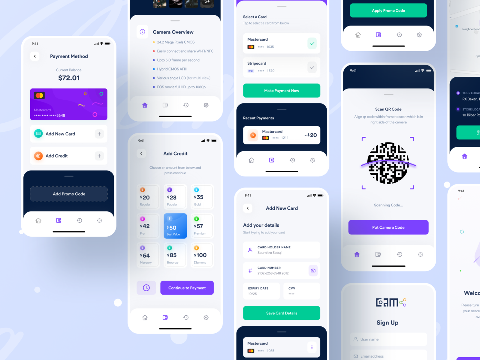 Dribbble - Preview 01.png by S. Datta 💯🔥