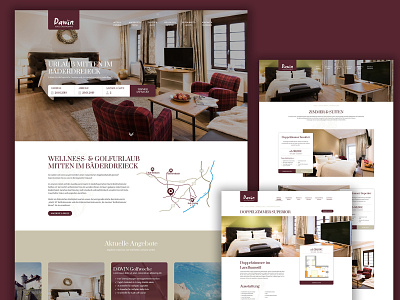 Hotel DAWIN - Hotel website / Hotel page / Hotel Landingpage