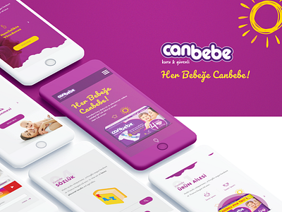 Canbebe Concept clean debut layout redesign responsive ui ux webdesign