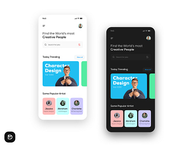 Creativers app concepts