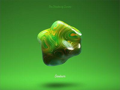 Saslium Abstract Element 3d animation branding graphic design logo motion graphics ui