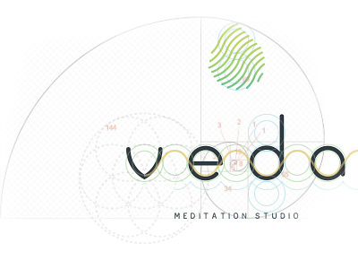 Veda Behance branding icon logo sacred geometry