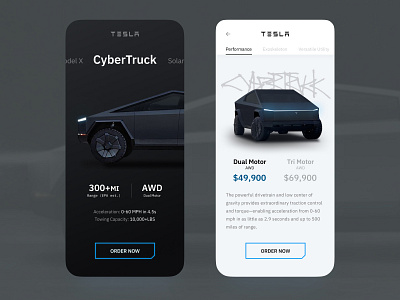 TESLA APP - CyberTruck