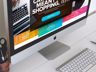 eCommerce ecommerce gradient homepage shopping cart ui we design website