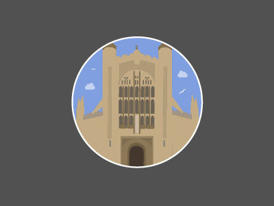 Dribbble Bath bath city digital flat design graphic design illustration somerset