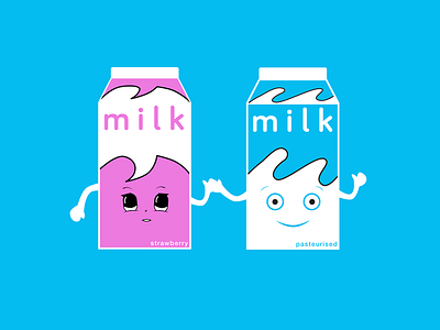 Milkies blur coffee design illustration milk music tv