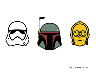 Happy Star Wars Day design digital illustration icons star wars star wars day