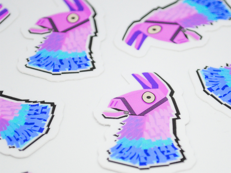 Llama Stickers Fortnite Battle Royale By Hello I M Nik Dribbble - llama stickers fortnite battle royale