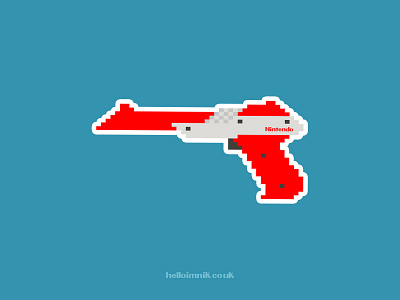 Nintendo Zapper | Pixel Art gaming graphic design illustration pixel art retro gaming