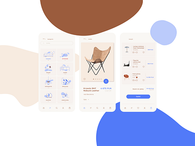 Dakota Redesign eCommerce App / Concept app branding design illustration ui vector web