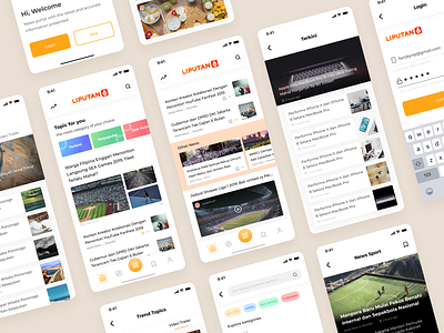 Liputan 6 App - Exploration Design app ios iphone x liputan6 mobile app mobile design news redesign concept ui user experience user inteface ux