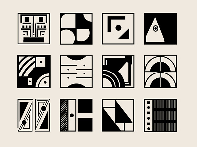 - Square - abstract abstract design blackandwhite design experiment geometric art geometric design icon design illustrator logo square vector