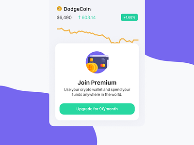 Daily UI 36 — Special Offer 036 app bitcoin crypto cryptocurrency daily ui challenge dailyui design mobile overlay popup special offer ui ux vector wallet