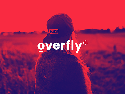 Overfly Clothing brand creative design designer idenity logo store tshirt typography