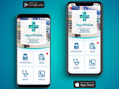 Pharmacy orders app app illustration ui ux