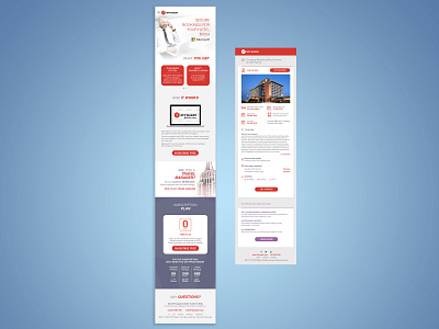 Mobile Landing Pages for a business booking site