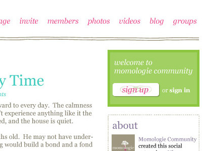 Momologie community community momologie moms ning