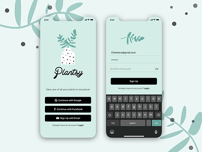 Daily UI 001 - Sign Up app concept dailyui dailyui 001 iphone mobile sign up ui ux ui challenge