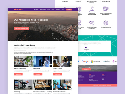 Business Services - Landing Page