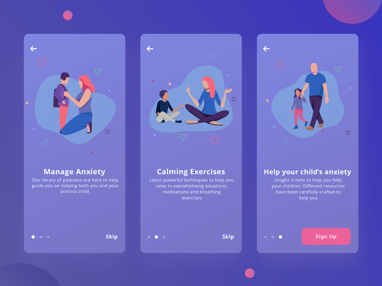 Mental Health App Onboarding By Will Morrissey For Armour On Dribbble