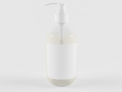 3D Hand Sanitizer Bottle