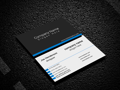 Businees Card 01 both side design business card card colors creative designer graphic logo professional business card visiting card