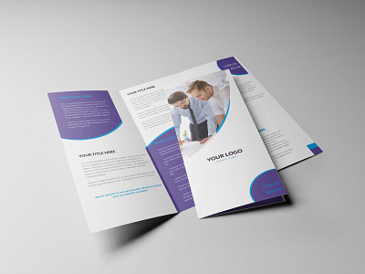 Tri-fold brochure Template Design