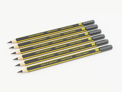 04_Pencil 3d model 3d product design 3ds max branding collection color pencil creative deco objects design desk drawing pencil dribbble eraser flat graphite grip high poly pencil illustration ink latest