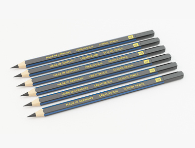 01_Pencil 3d model 3d product design 3ds max 3dscene branding collection color pencil creative deco objects desk drawing pencil dribbble eraser flat graphite grip high poly pencil ink latest low poly pencil