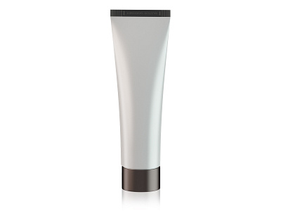 3D Cosmetic Cream Tube