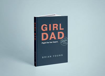 Girl Dad Book Cover book book cover book cover design book cover mockup cleam design simple typography