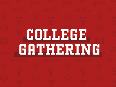 College Gathering Graphics