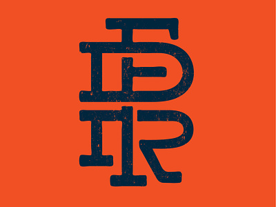 FDR Lockup design icon lettermark lettermarkexploration letters lockup logo design typography