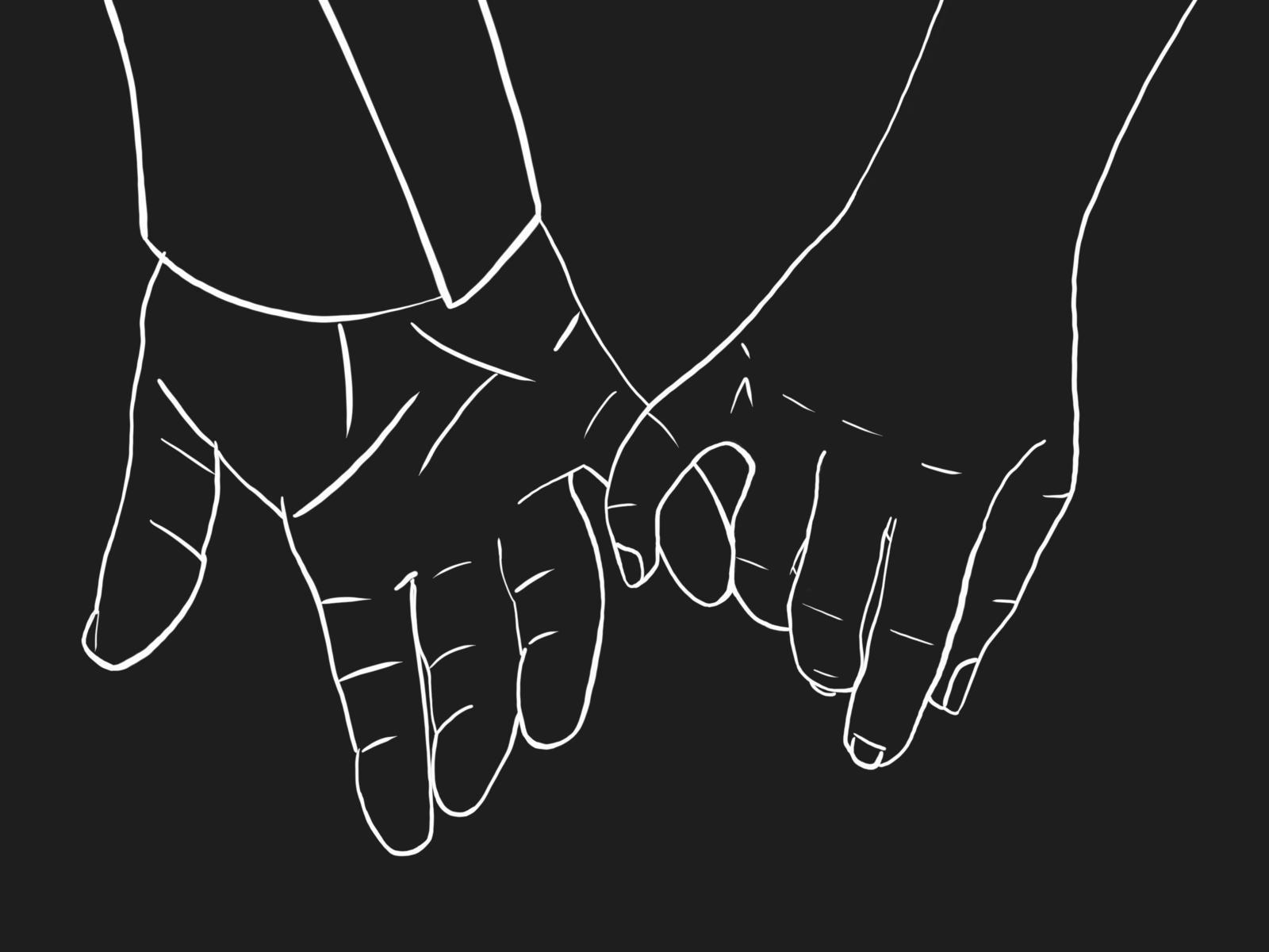 Illustrated hands by Kristen Cork on Dribbble