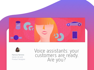 Voice assistants: your customers are ready. Are you? ai alexa design google home marinosoftware product design siri software voice ai voice assistant