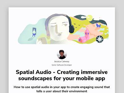 Creating immersive soundscapes for your mobile app ar arvr audio digital design illustration marino software mobile app software development sound design soundscapes spatial audio vr wayfinding
