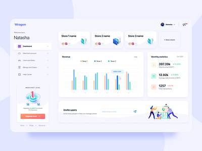 Dashboard overview crypto dashboard dashboard app dashboard design dashboard ui isometric isometric illustration light theme management management app merchandise merchant modern product soft ui statistical design statistics ux design web app webapp