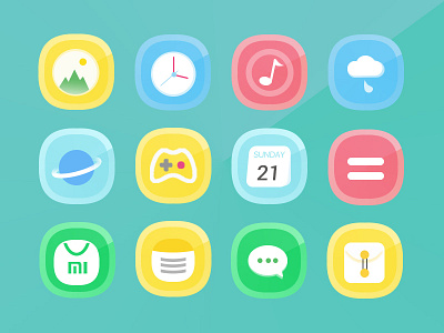 Some icons icons