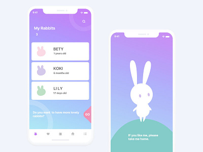 My Rabbits App app game rabbit