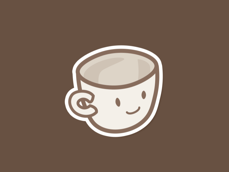 Mocca Mandy animated animation cafe coffee fanicon foursquare icon sticker swarm swarmapp