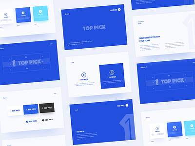 Brand design for Top Pick design icon logo ui