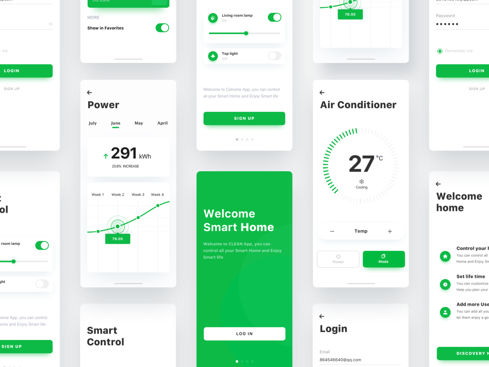 Smart Home1 by ZhaoWei on Dribbble