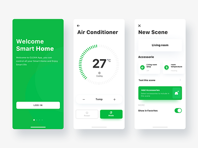 Smart Home2 app ui ux